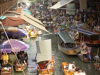 Тайланд - Плавучий рынок, каналы (Квай)