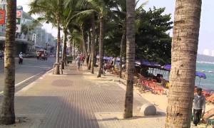 The New Pattaya Beach 2014 after the Cosmetic upgrade