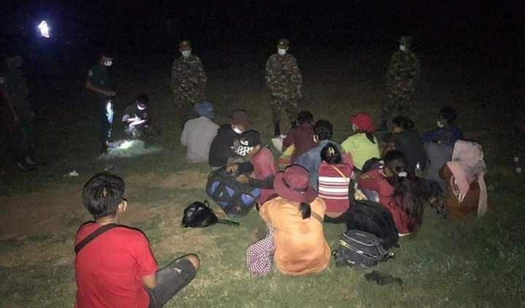 16 камбоджийцев, готовящихся пересечь границу с Таиландом, арестованы