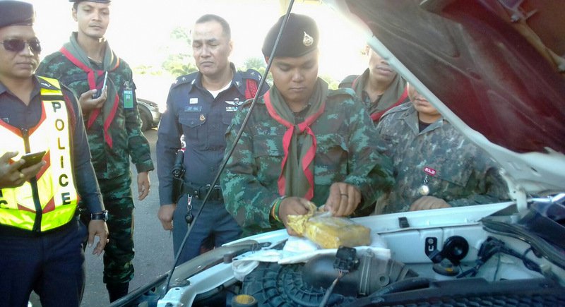 Полиция перехватила наркокурьеров в Сонгкхла