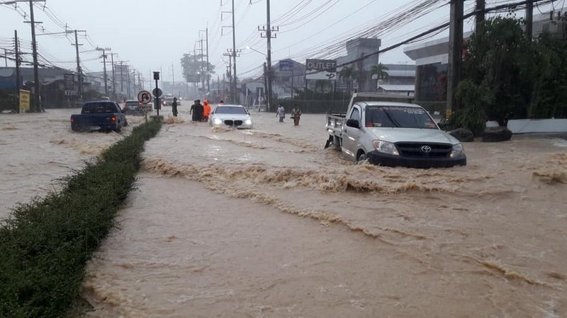 На Пхукете оценивают последствия локальных наводнений 31 октября