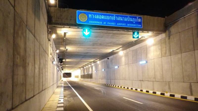 Строительство тоннеля у аэропорта Пхукета завершено