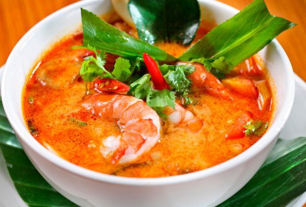 Настоящий тайский суп 
