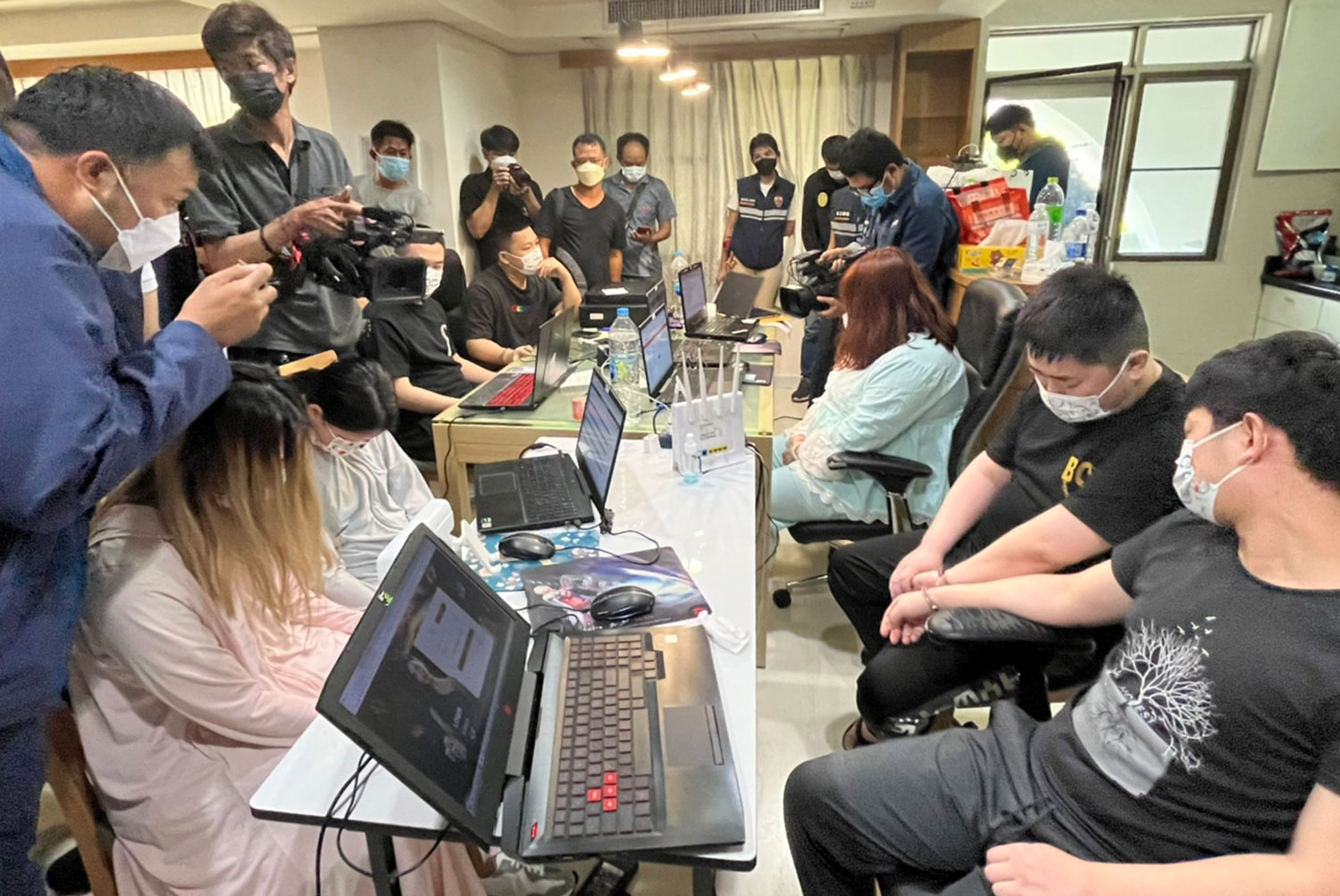 Полиция Таиланда арестовала более 14 тысяч онлайн-мошенников