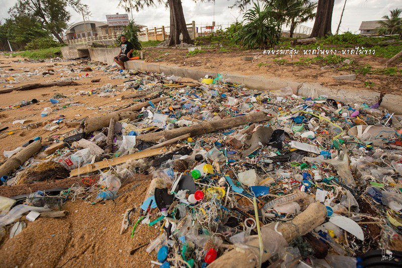 Во время уборки с пляжей Пхукета соберут тонну мусора