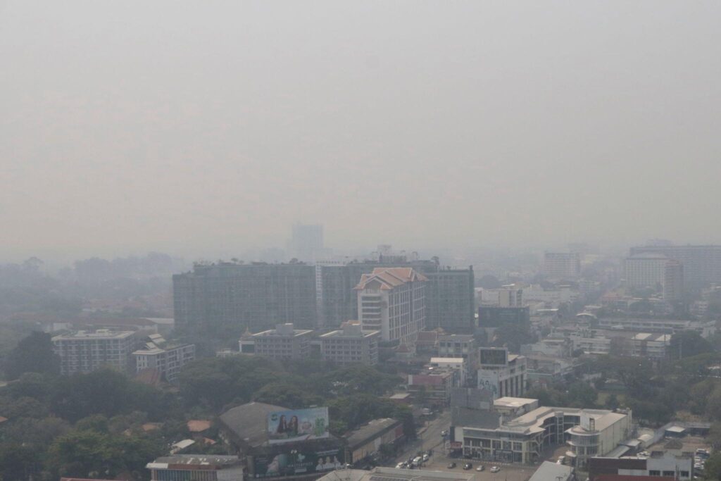 Чиангмай снова стал городом с самым грязным воздухом в мире