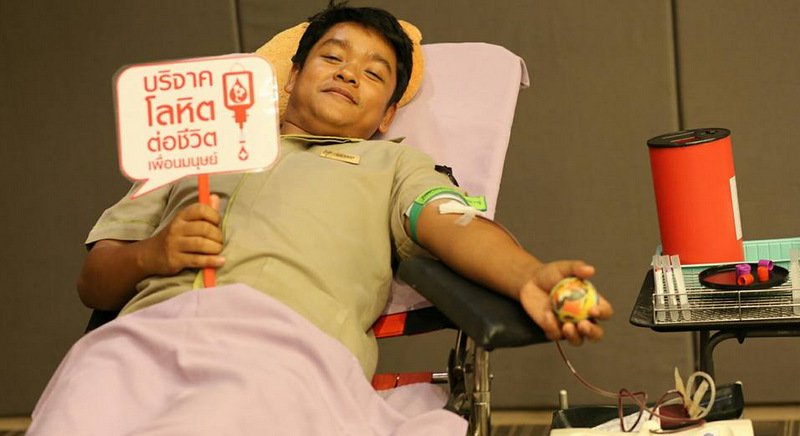 Красный крест Пхукета приглашает доноров крови