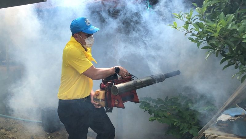 Мэр Раваи вышел на борьбу с комарами-переносчиками лихорадки денге
