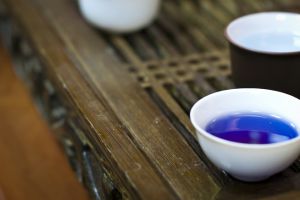 Синий-синий тайский чай