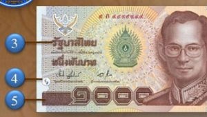 Таиланд: как отличить настоящую купюру от поддельной