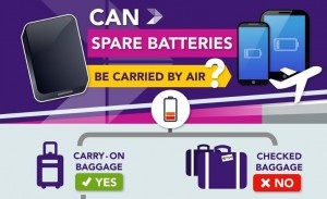 В аэропорту Суварнабуми запрещены к провозу запасные батареи для гаджетов