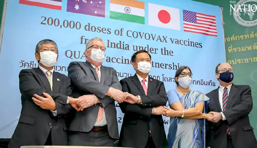 Таиланд получил 200 000 доз индийского производства Covovax в рамках Quad pact