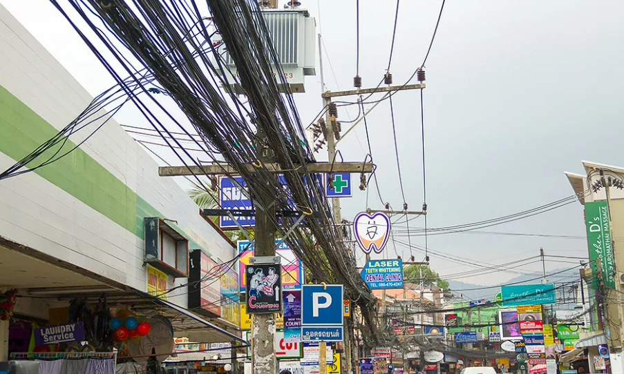 Муниципалитет Пхукет-Тауна предупредил о проведении работ по благоустройству на улице Phang Nga Rd.