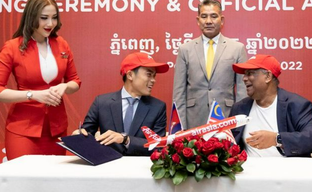 AirAsia запустит новый лоукостер в Камбодже