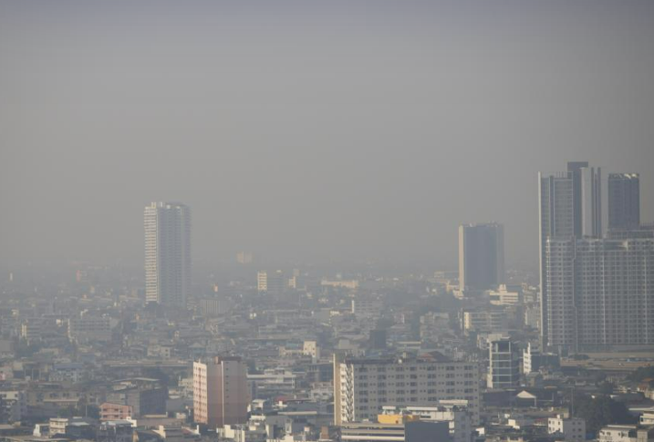 В 320 районах Таиланда зафиксировали сильное загрязнение воздуха