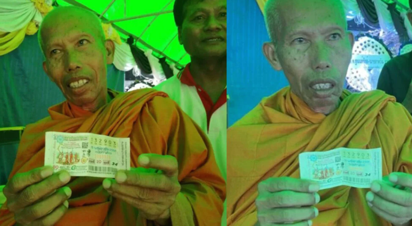 В Таиланде буддийский монах намолил себе джекпот в лотерее
