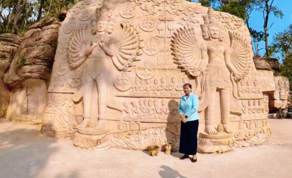 Проект монументальной статуи преображает горы национального парка Кириром