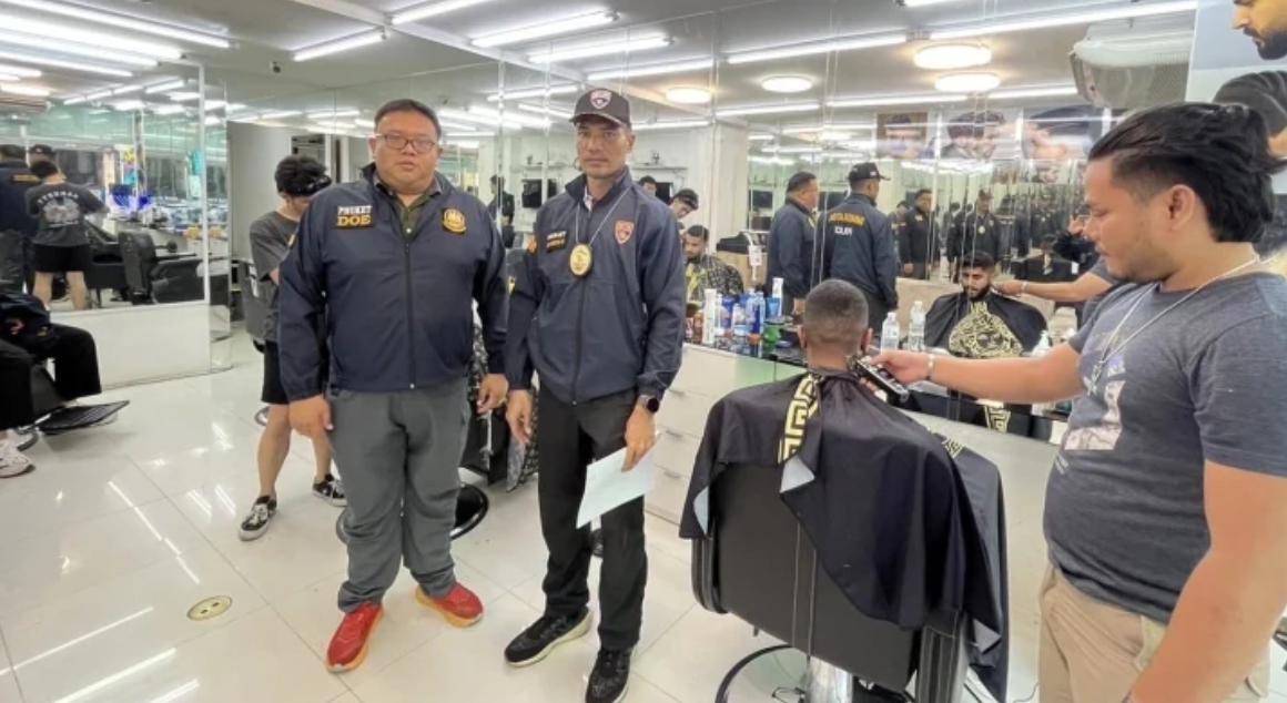 Иммиграционный рейд на парикмахерскую Патонга завершился провалом