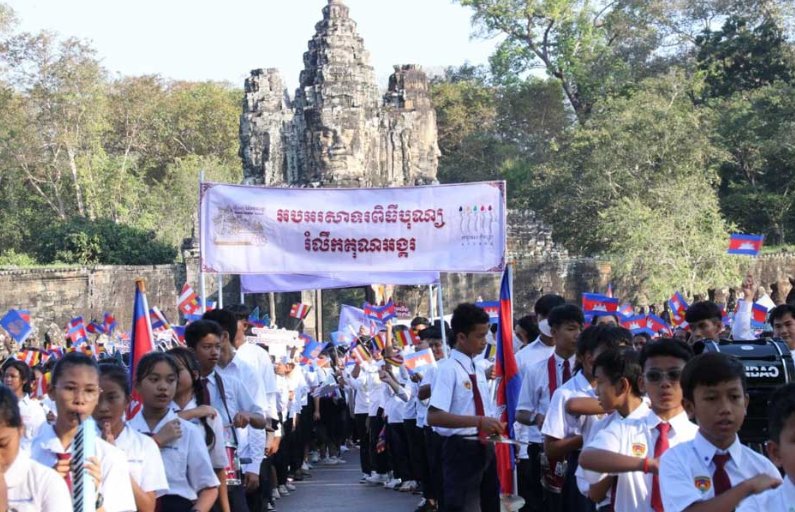 Мероприятие в Ангкоре помогает сохранить кхмерское наследие