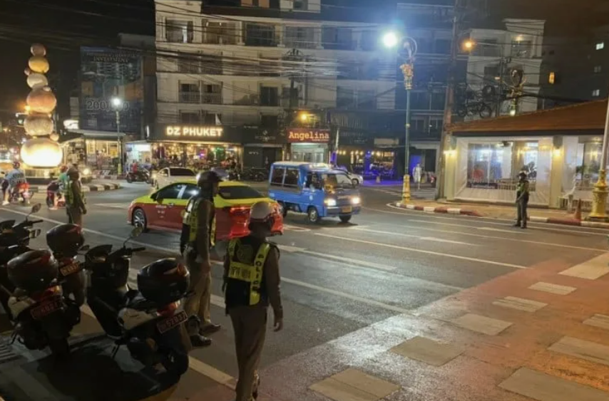 Полиция Патонга сообщила об аресте очередного водителя в состоянии алкогольного опьянения