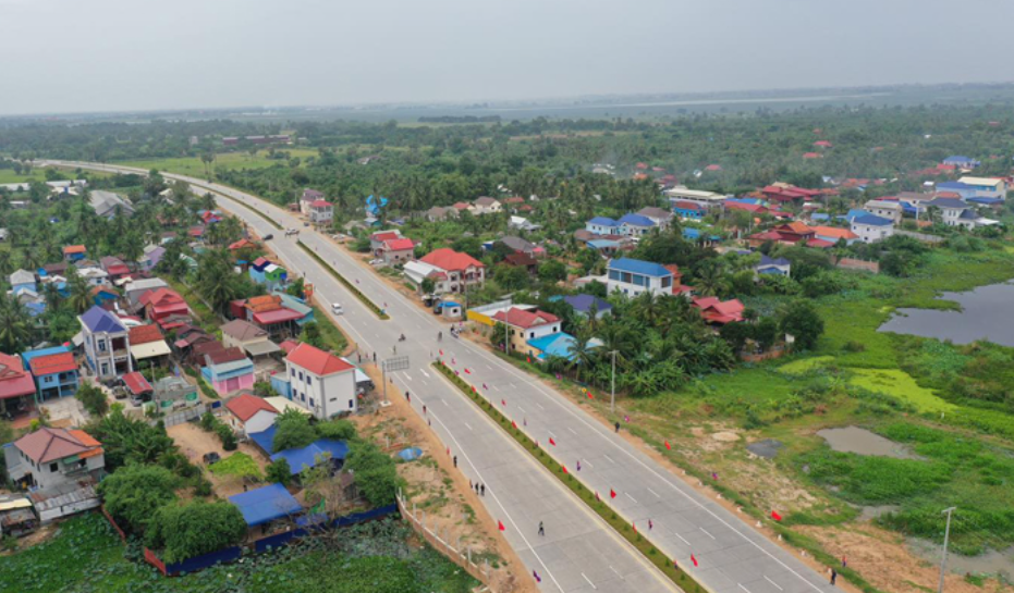 Финансируемая Китаем кольцевая дорога способствует развитию южной части Пномпеня