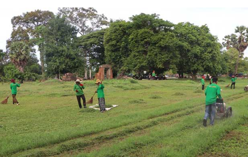 Работы по очистке окружающей среды повышают ценность Ангкора