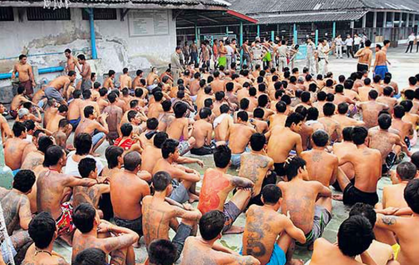 Более 296 тыс заключенных содержатся в тюрьмах Таиланда