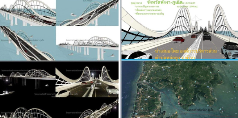 Власти рассматривают строительство нового моста длиной 1830 метров между Пхангой и Пхукетом