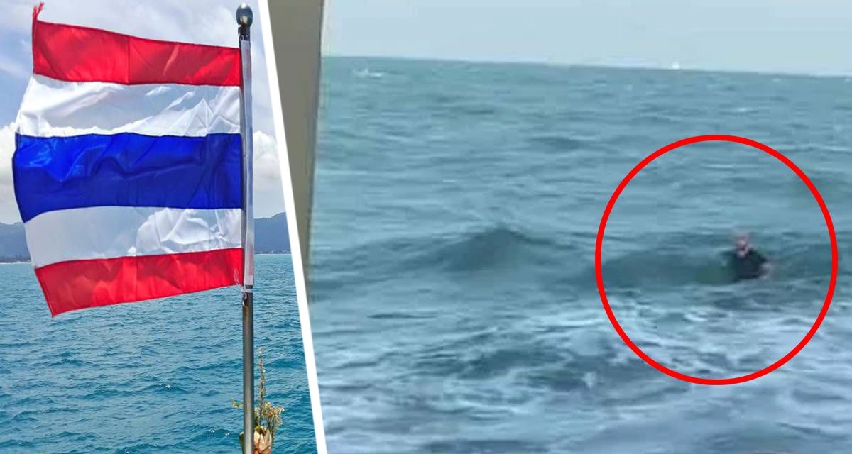 Российский турист в Таиланде вызвал панику, когда решил поплавать между островами и был выловлен