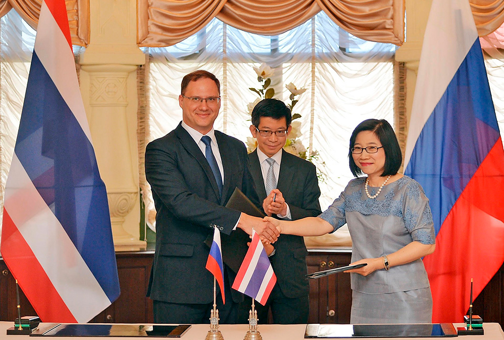 Российская деловая бизнес миссия прибывает в Таиланд