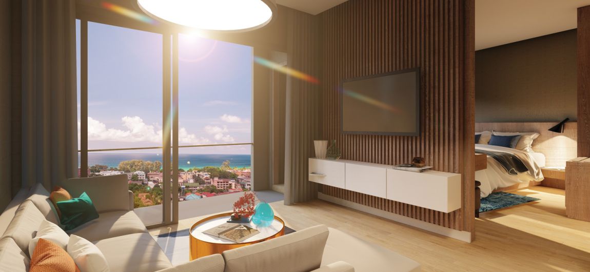 Новый проект компании Пхукет9: квартиры с видом на море