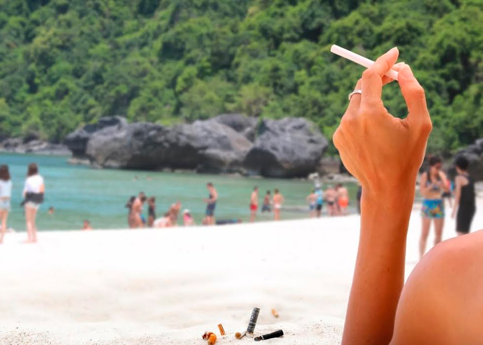 Вновь о курении на пляжах…