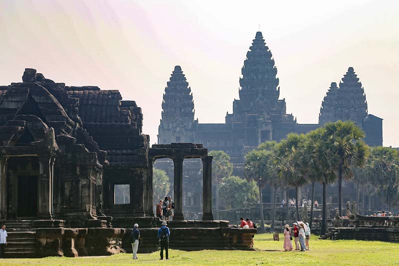 Число китайских туристов, прибывших в Камбоджу, выросло на 43,1% за первые 5 месяцев