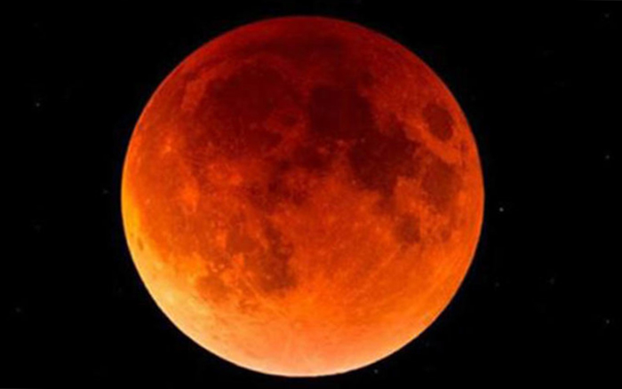 Первая Кровавая Луна года - полное лунное затмение 31 января