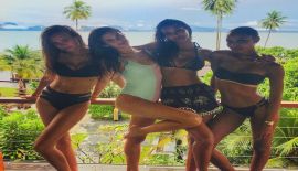 «Ангелы» Victoria's Secret отдыхают в Пхукете после ежегодного шоу. Они с удовольствием показывают спортивные тела в дерзких бикини и щедро делятся картинками с отпуска в Instagram