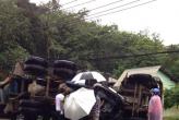 At least one dead in Phuket cement truck smash - 04.06.14