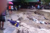 Heavy flooding in Patong