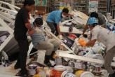 Phuket Shopper, Daughter Injured as Retail Stands Collapse Like Dominoes Inside HomeWorks