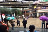 Heavy flooding in Patong