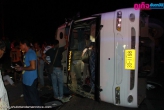 Автобус с туристами перевернулся по пути с Пхукета в Краби