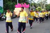 район Wichit Phuket - парад в честь праздника Лой Кратонг