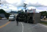 today's truck crash on Patong Hill
