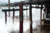 Waves batter Phuket shoreline properties