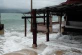 Waves batter Phuket shoreline properties