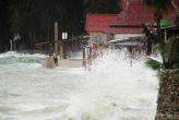 Waves batter Phuket shoreline properties