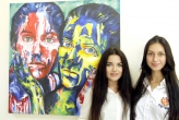 В BISP открылась выставка работ учеников курса Visual Arts.