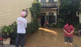 Локальные наводнения в ночь на 8 ноября были зафиксированы в целом ряде районов острова, включая исторический центр Пхукет-Тауна