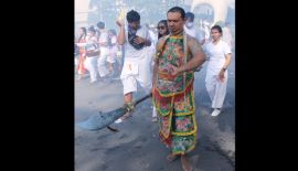 Сегодня в Пхукет-Тауне должна состояться специальная процессия в честь Короля Рамы Х в рамках ежегодного Вегетарианского фестиваля.