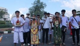 Сегодня в Пхукет-Тауне должна состояться специальная процессия в честь Короля Рамы Х в рамках ежегодного Вегетарианского фестиваля.