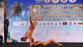 Представители Таиланда взяли 28 медалей и заняли первое место в страновом зачете на тринадцатом Чемпионате мира по бодибилдингу и атлетизму, проходившем на Пхукете с 9 по 11 декабря